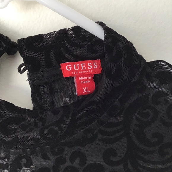 GUESS Bodysuit Sheer XL - Picture 3 of 7